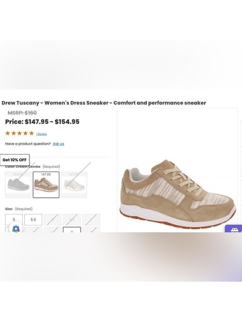 Drew Tuscany Comfort Sneaker - Picture 11 of 11